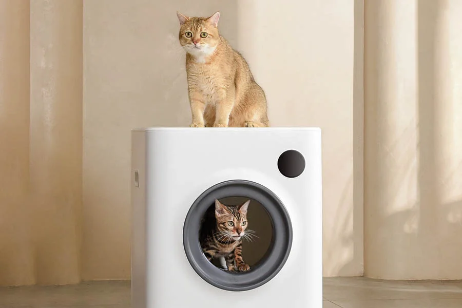 mess free litter box