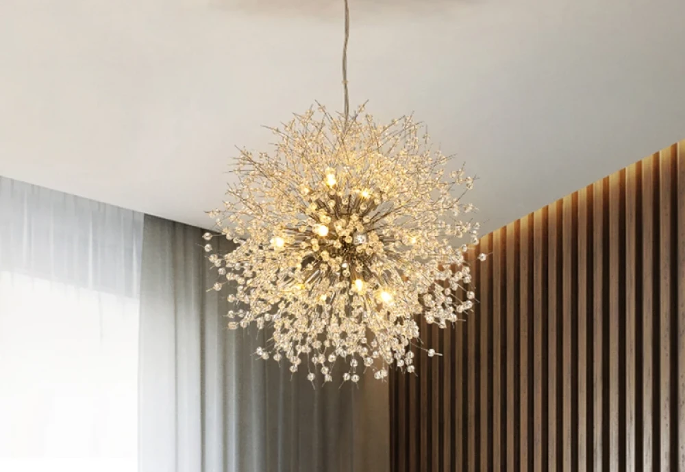 crystal and bronze chandelier